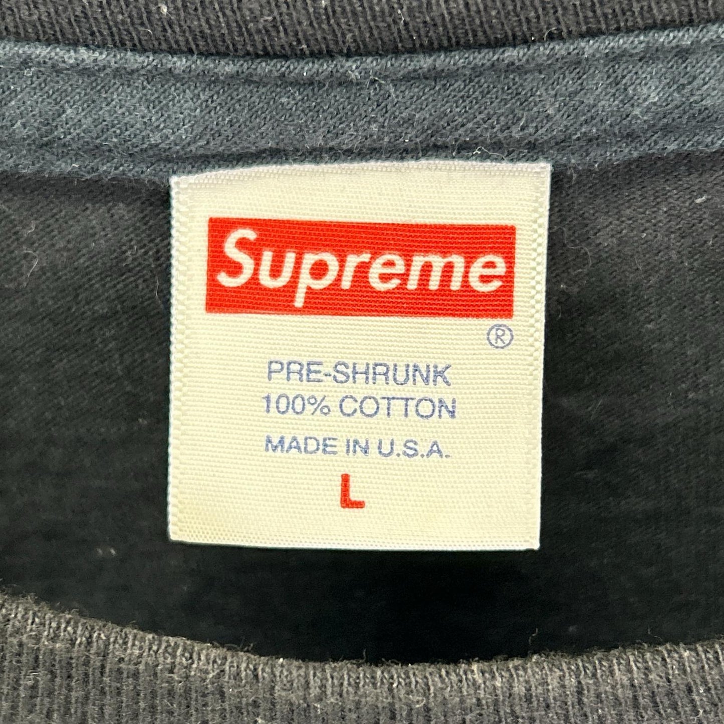 Supreme シュプリーム ブラック ボックスロゴ ロンT トップス