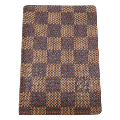 LOUIS VUITTON ルイヴィトン 【美品】クーヴェルテュール パスポール ダミエ パスポートケース その他