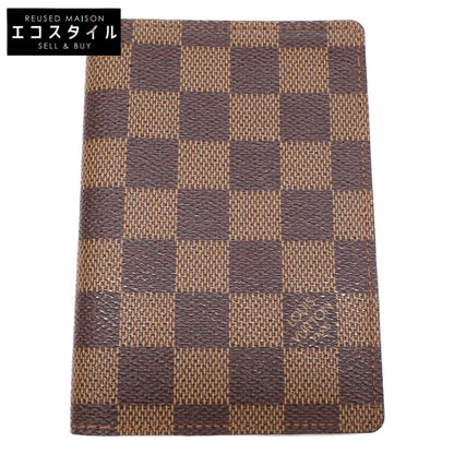 LOUIS VUITTON ルイヴィトン 【美品】クーヴェルテュール パスポール ダミエ パスポートケース その他