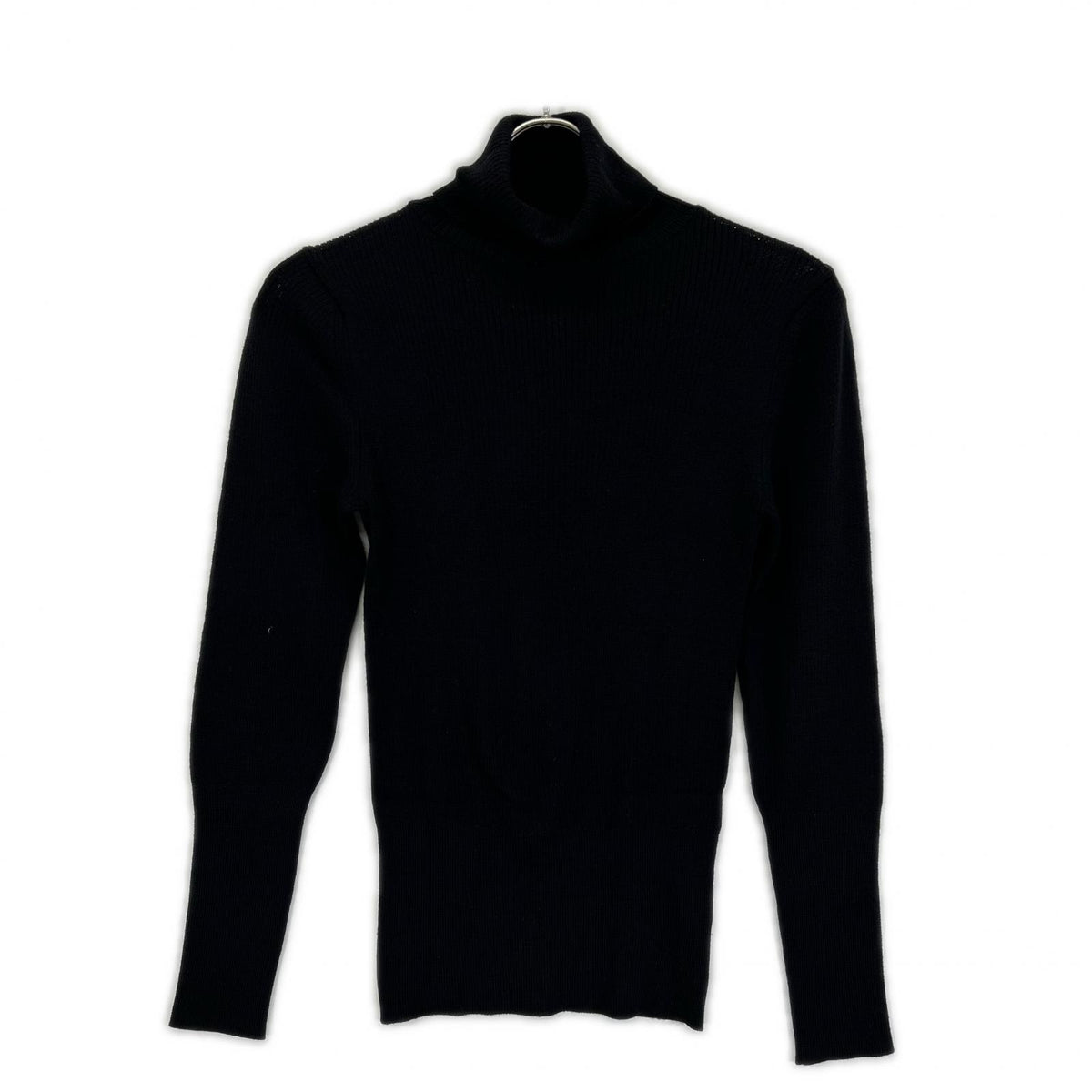 CFCL シーエフシーエル CF006KN097 WOOL RIB HIGHNECK TOP ブラック ハイネックニット トップス
