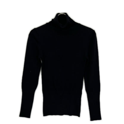 CFCL シーエフシーエル CF006KN097 WOOL RIB HIGHNECK TOP ブラック ハイネックニット トップス