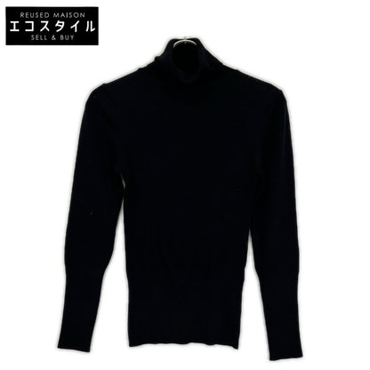 CFCL シーエフシーエル CF006KN097 WOOL RIB HIGHNECK TOP ブラック ハイネックニット トップス