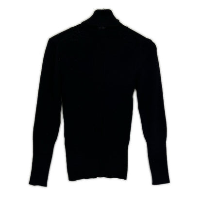 CFCL シーエフシーエル CF006KN097 WOOL RIB HIGHNECK TOP ブラック ハイネックニット トップス
