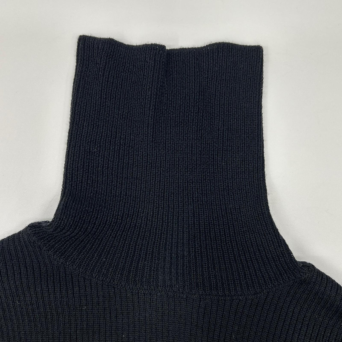 CFCL シーエフシーエル CF006KN097 WOOL RIB HIGHNECK TOP ブラック ハイネックニット トップス
