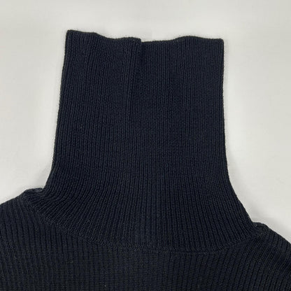 CFCL シーエフシーエル CF006KN097 WOOL RIB HIGHNECK TOP ブラック ハイネックニット トップス