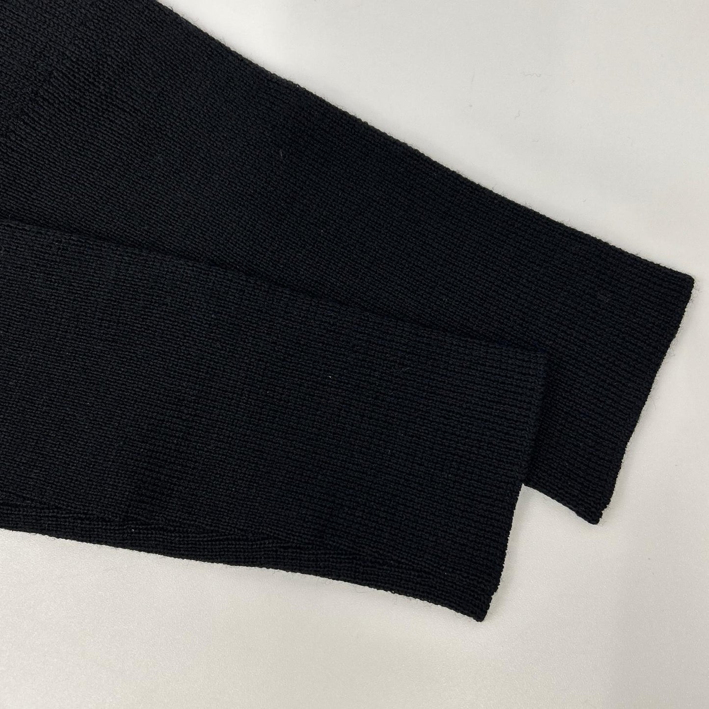 CFCL シーエフシーエル CF006KN097 WOOL RIB HIGHNECK TOP ブラック ハイネックニット トップス