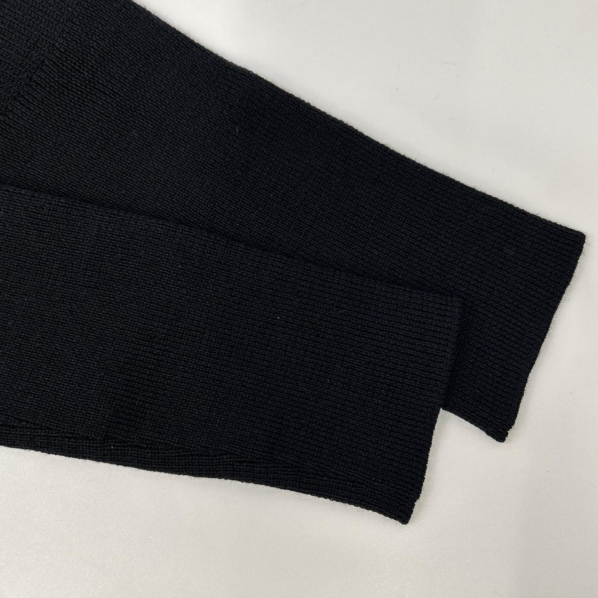 CFCL シーエフシーエル CF006KN097 WOOL RIB HIGHNECK TOP ブラック ハイネックニット トップス