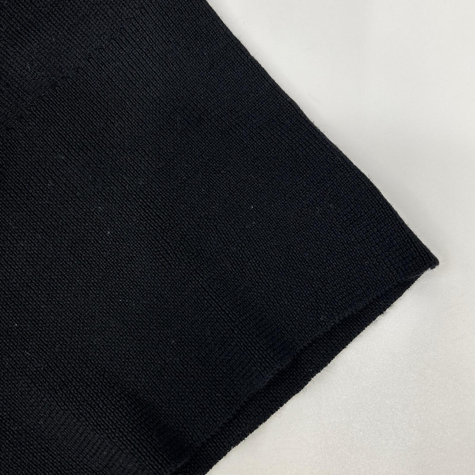 CFCL シーエフシーエル CF006KN097 WOOL RIB HIGHNECK TOP ブラック ハイネックニット トップス