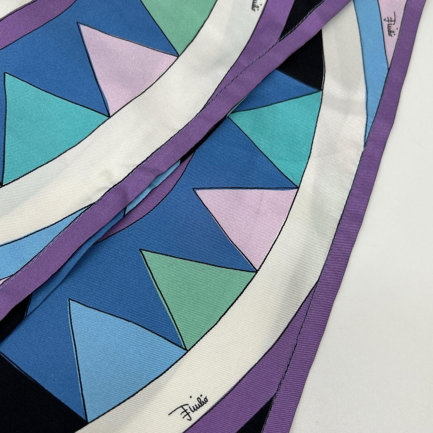 EMILIO PUCCI エミリオプッチ 4HRT02 プッチ柄 シルク ワイドパンツ ボトムス