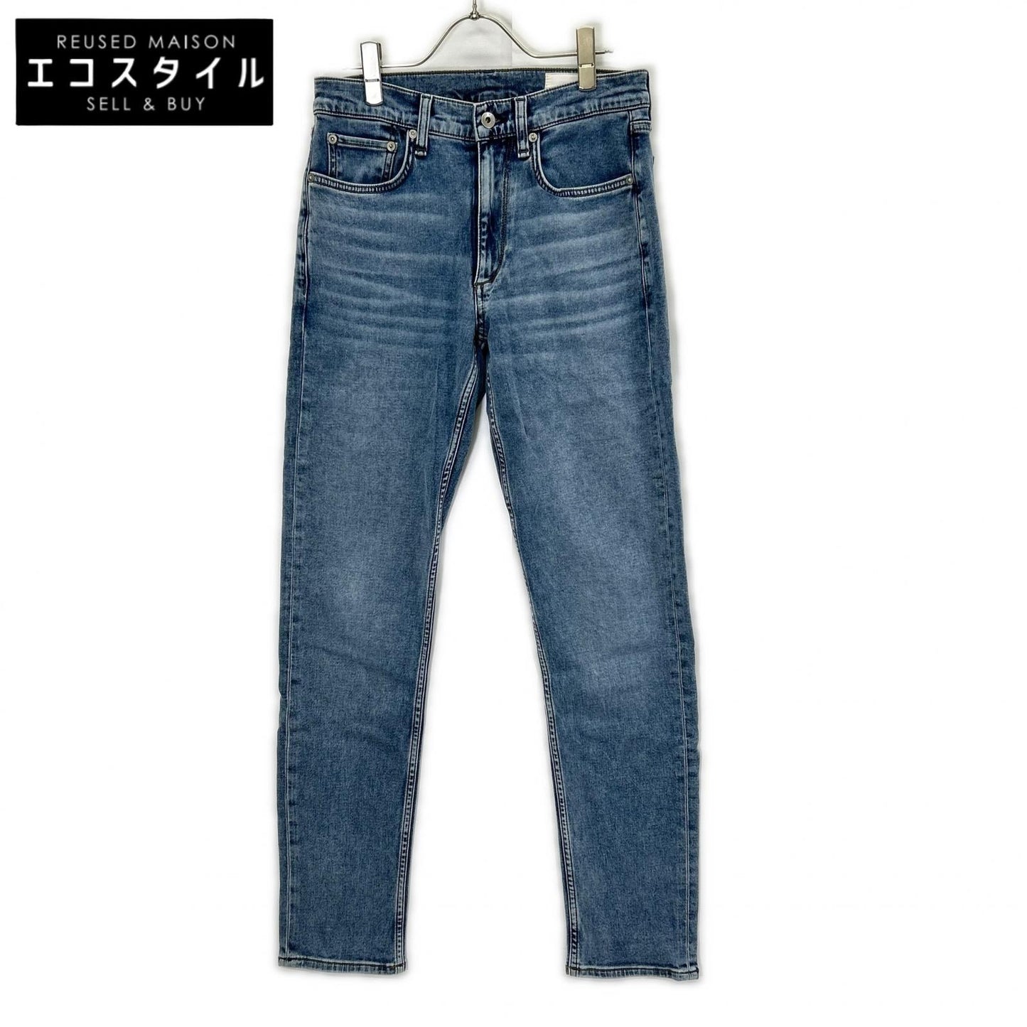 rag&bone ラグアンドボーン ブルー ストレート デニムパンツ ボトムス