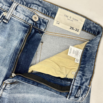 rag&bone ラグアンドボーン ブルー ストレート デニムパンツ ボトムス
