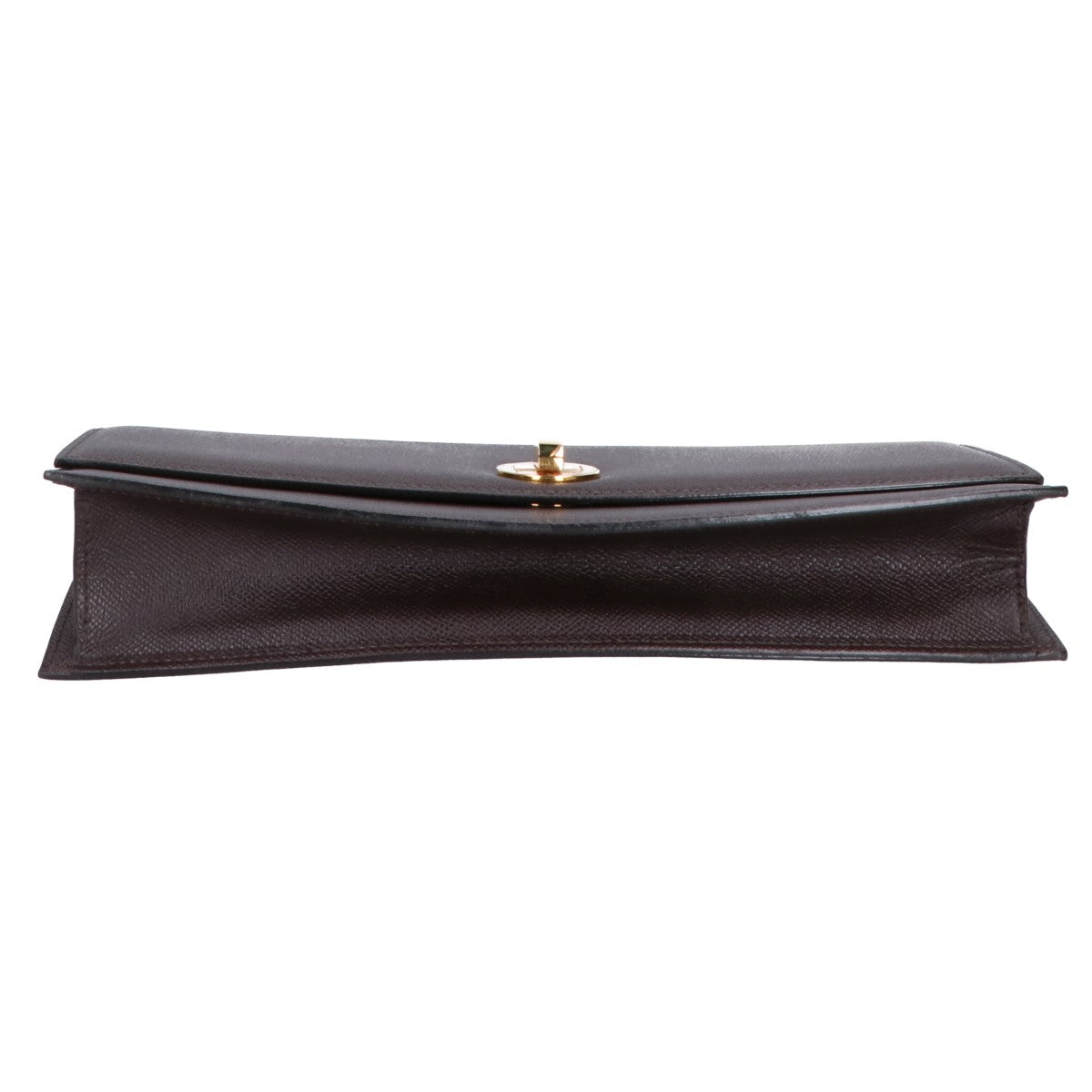 BVLGARI [Like new] leather turn-lock horizontal shoulder bag
