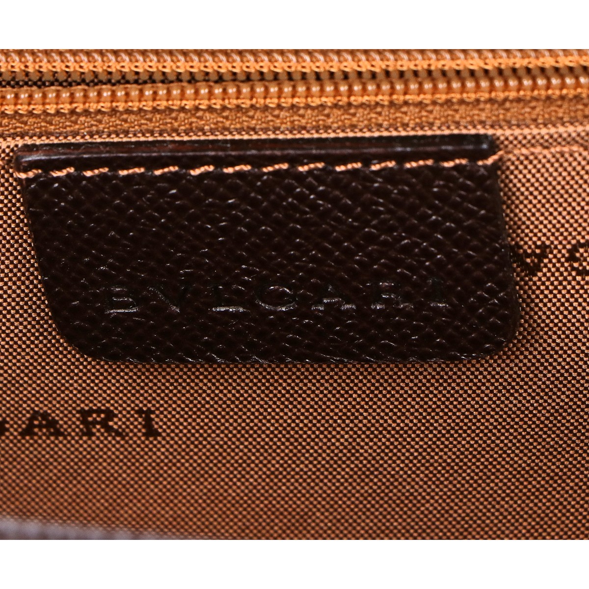 BVLGARI [Like new] leather turn-lock horizontal shoulder bag