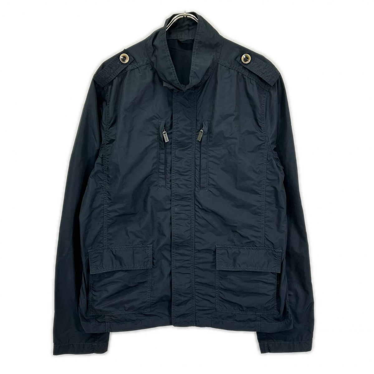 ETRO Etro Navy nylon military jacket jacket