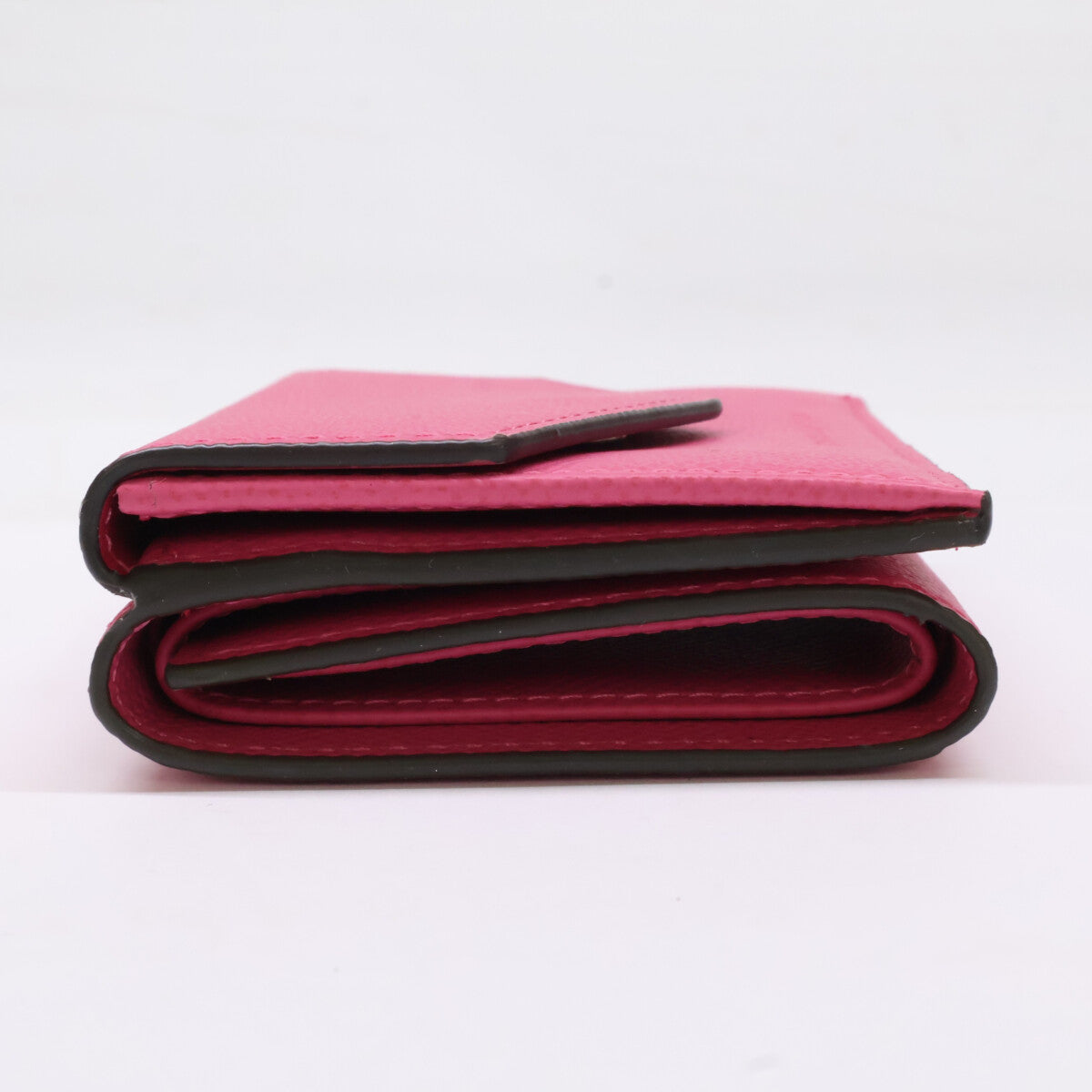 BONAVENTURA ボナベンチュラ 【美品】BWAT7 シュリンクレザー スモールウォレット 三つ折り財布（小銭入れあり）