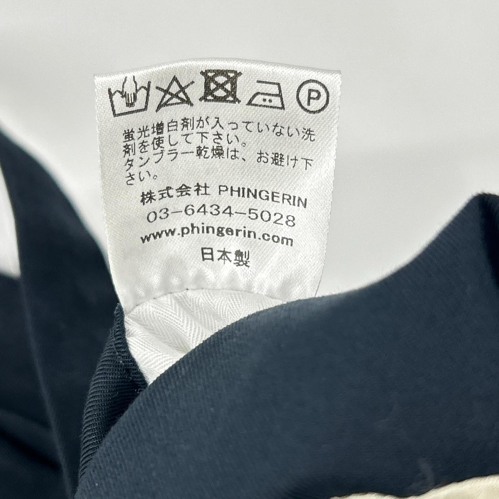 PHINGERIN フィンガリン PD-181-JK-011 ネイビー コーチジャケット ジャケット