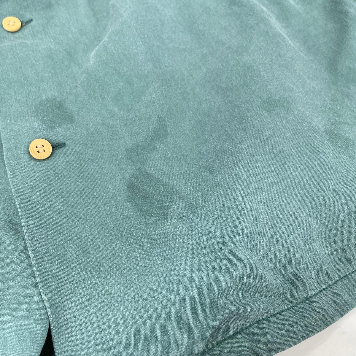 Tsuru-sha dragon-embroidered green set-up pajama suit set-up