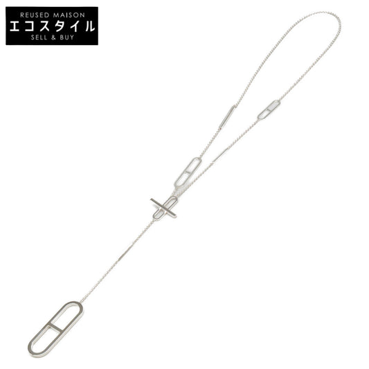HERMES Newly refinished Ag925 Ever Chaine d'Ancre necklace
