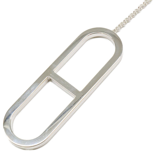 HERMES Newly refinished Ag925 Ever Chaine d'Ancre necklace