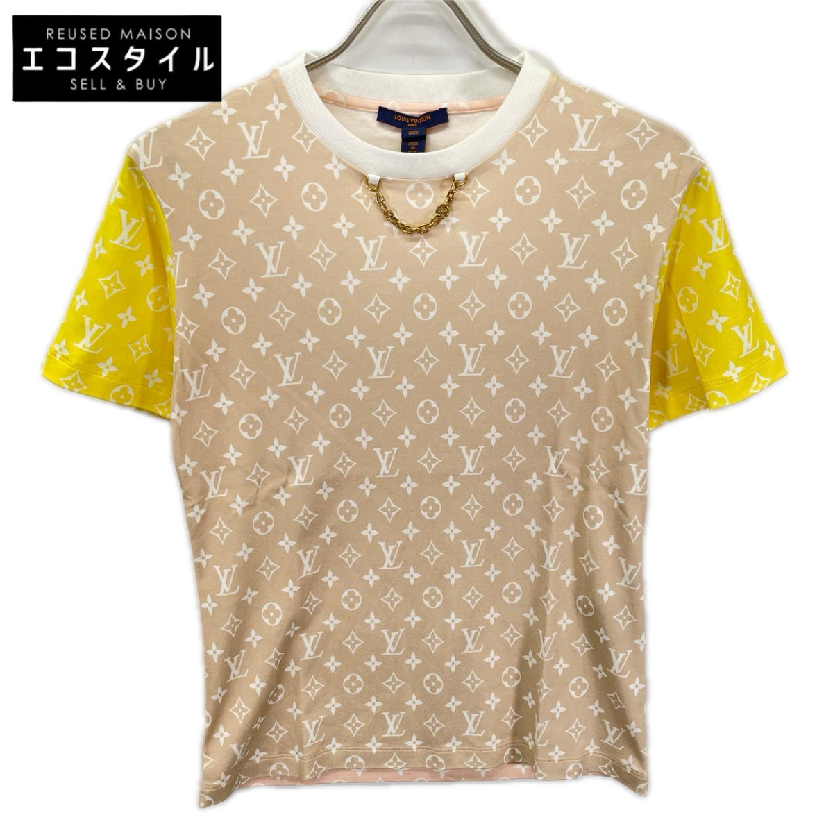 LOUIS VUITTON ルイヴィトン 22年製 FNTS20 バステルモノグラムTシャツ トップス
