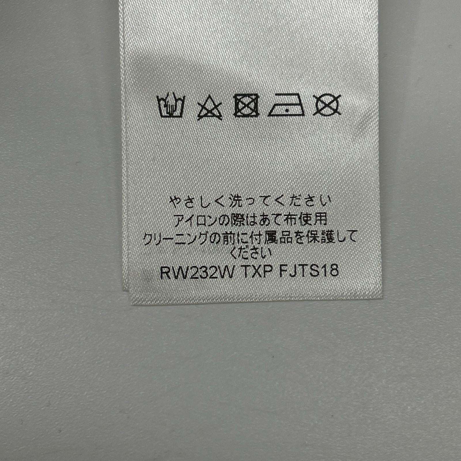 LOUIS VUITTON ルイヴィトン 【国内正規/23年製】RW232W TXP FJTS18 チェーン リバースロゴ プリント Tシャツ トップス