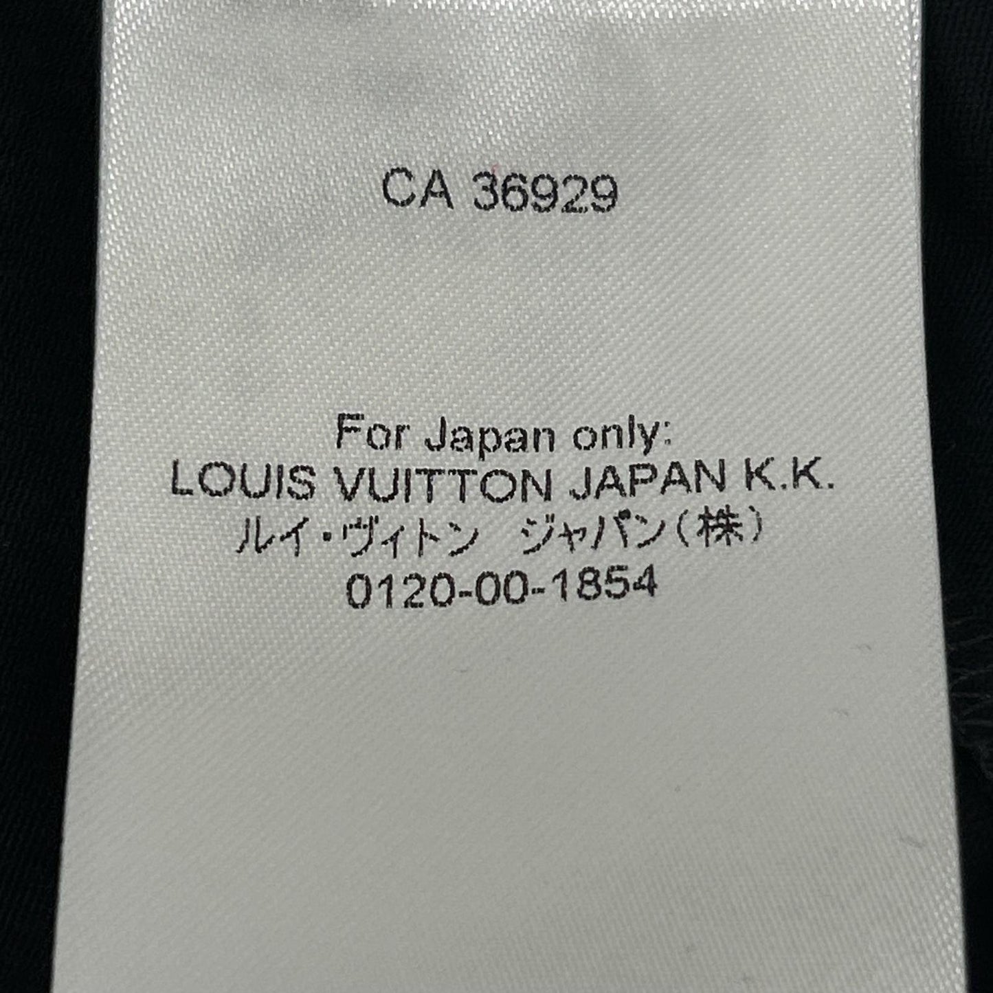 LOUIS VUITTON ルイヴィトン 【国内正規/23年製】RW232W TXP FJTS18 チェーン リバースロゴ プリント Tシャツ トップス