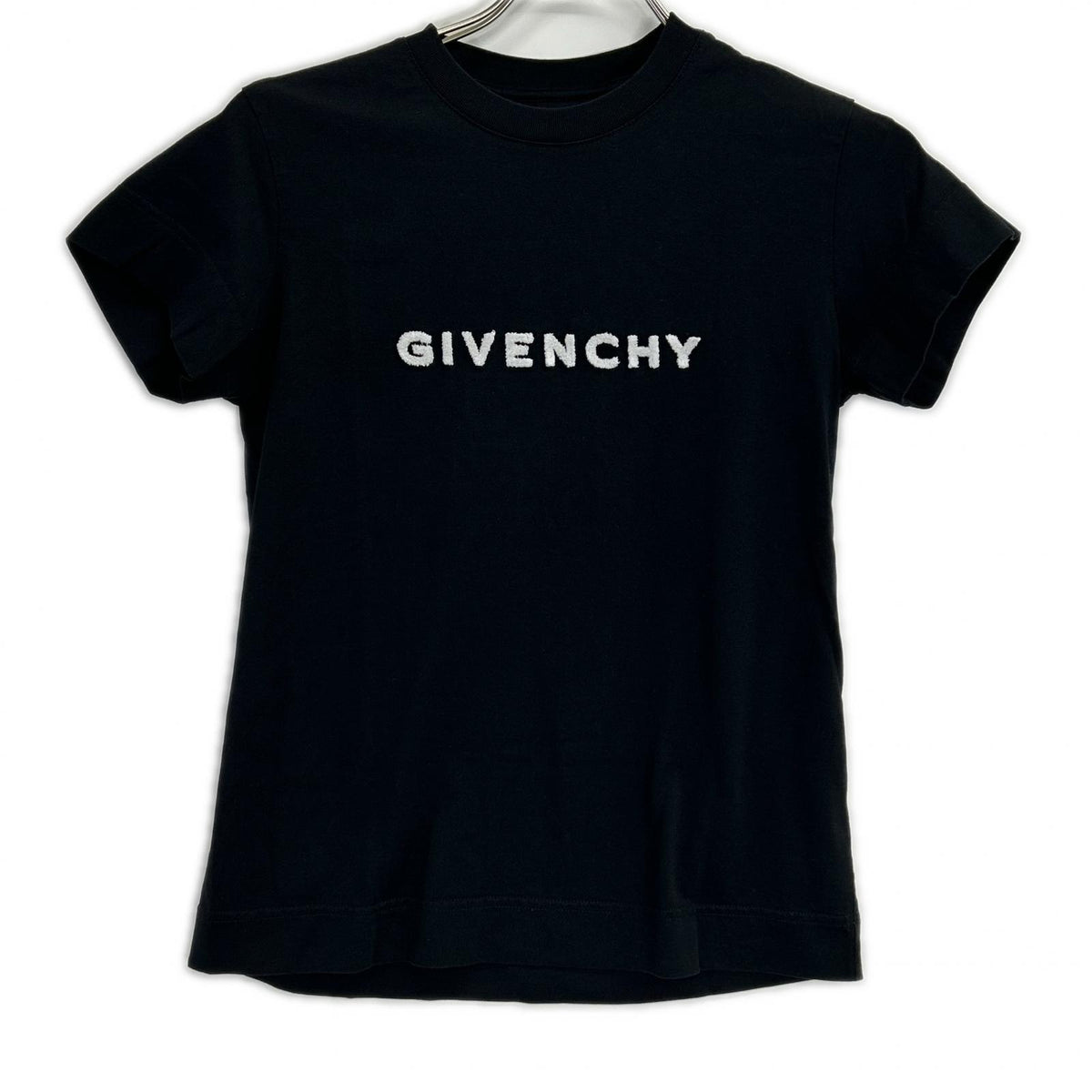 GIVENCHY BW707Y3Z85 terry-cloth logo T-shirt top