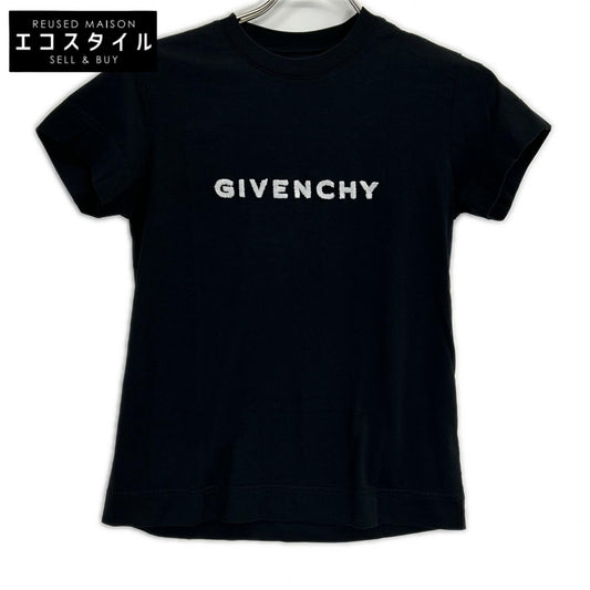 GIVENCHY ジバンシー BW707Y3Z85 バイル地 ロゴTシャツ トップス