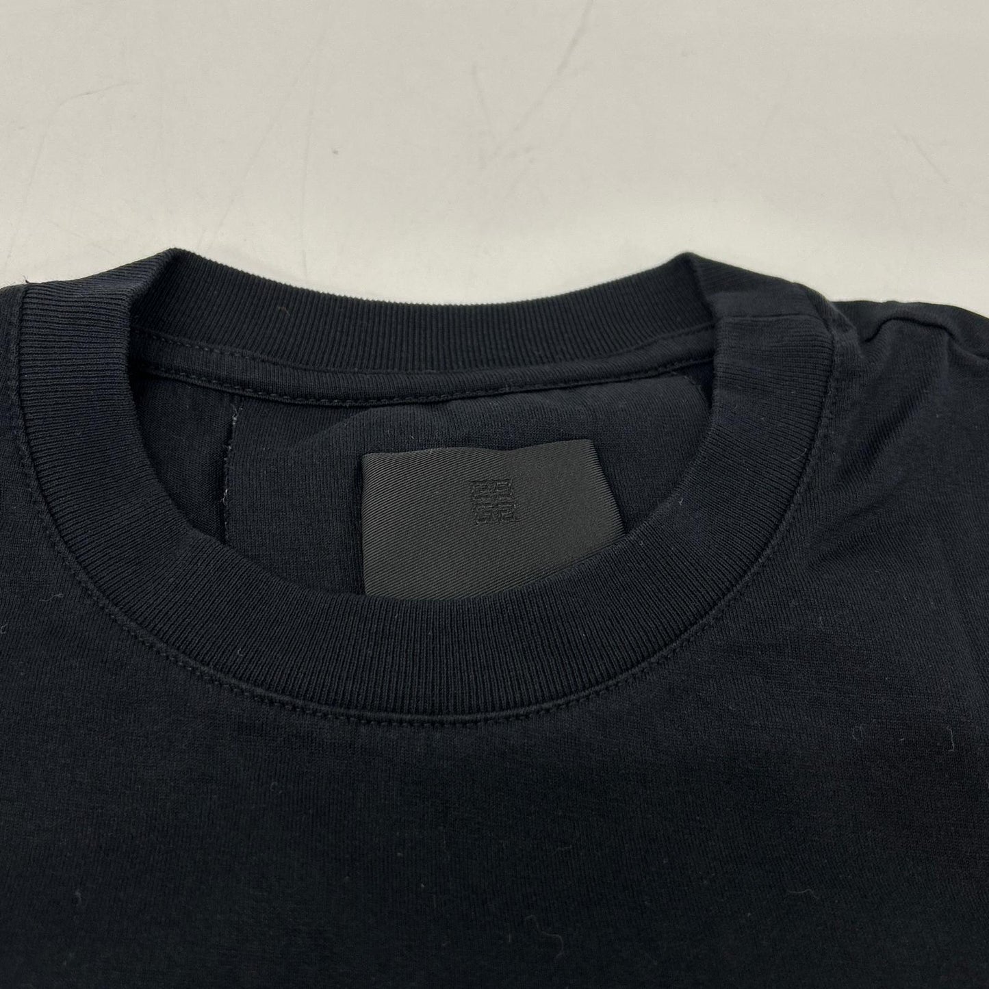 GIVENCHY BW707Y3Z85 terry-cloth logo T-shirt top