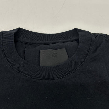 GIVENCHY BW707Y3Z85 terry-cloth logo T-shirt top