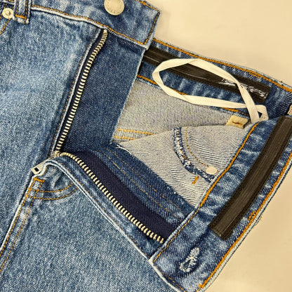 ALEXANDER WANG アレキサンダーワン 4DC3246465 ベアトップ デニム ミニドレス ワンピース ワンピース