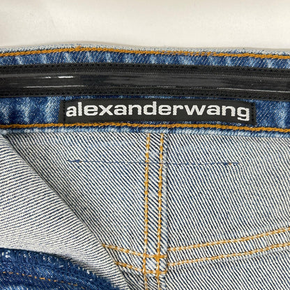 ALEXANDER WANG アレキサンダーワン 4DC3246465 ベアトップ デニム ミニドレス ワンピース ワンピース