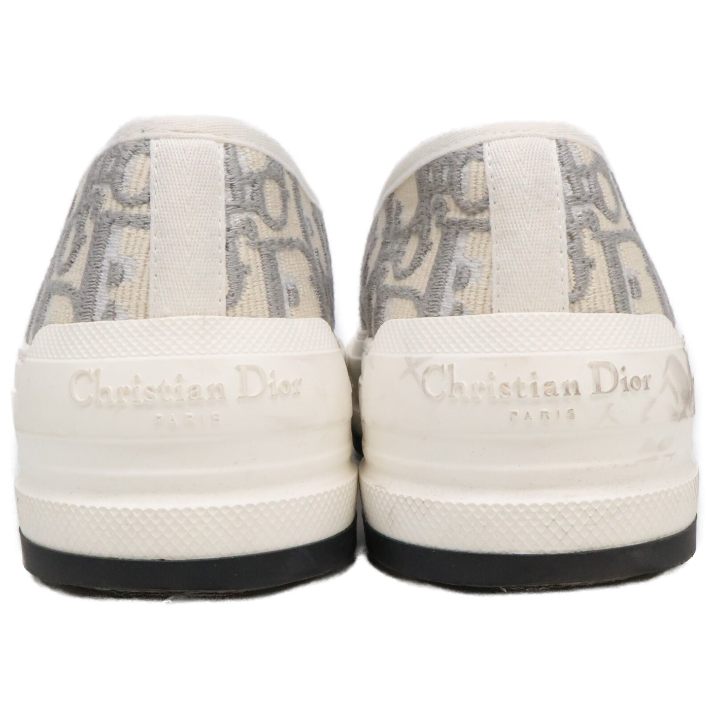 DIOR ディオール Walk'n'Dior プラットフォームスニーカー ディオール オブリーク エンブロイダリー コットン シューズ