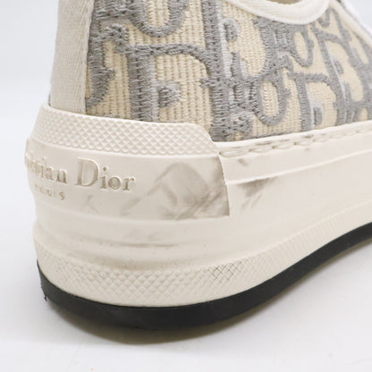 DIOR ディオール Walk'n'Dior プラットフォームスニーカー ディオール オブリーク エンブロイダリー コットン シューズ