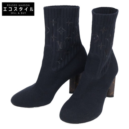 LOUIS VUITTON Louis Vuitton 1A855A Silhouette ankle boots