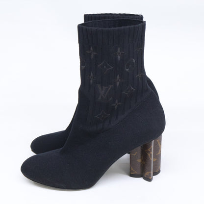 LOUIS VUITTON Louis Vuitton 1A855A Silhouette ankle boots