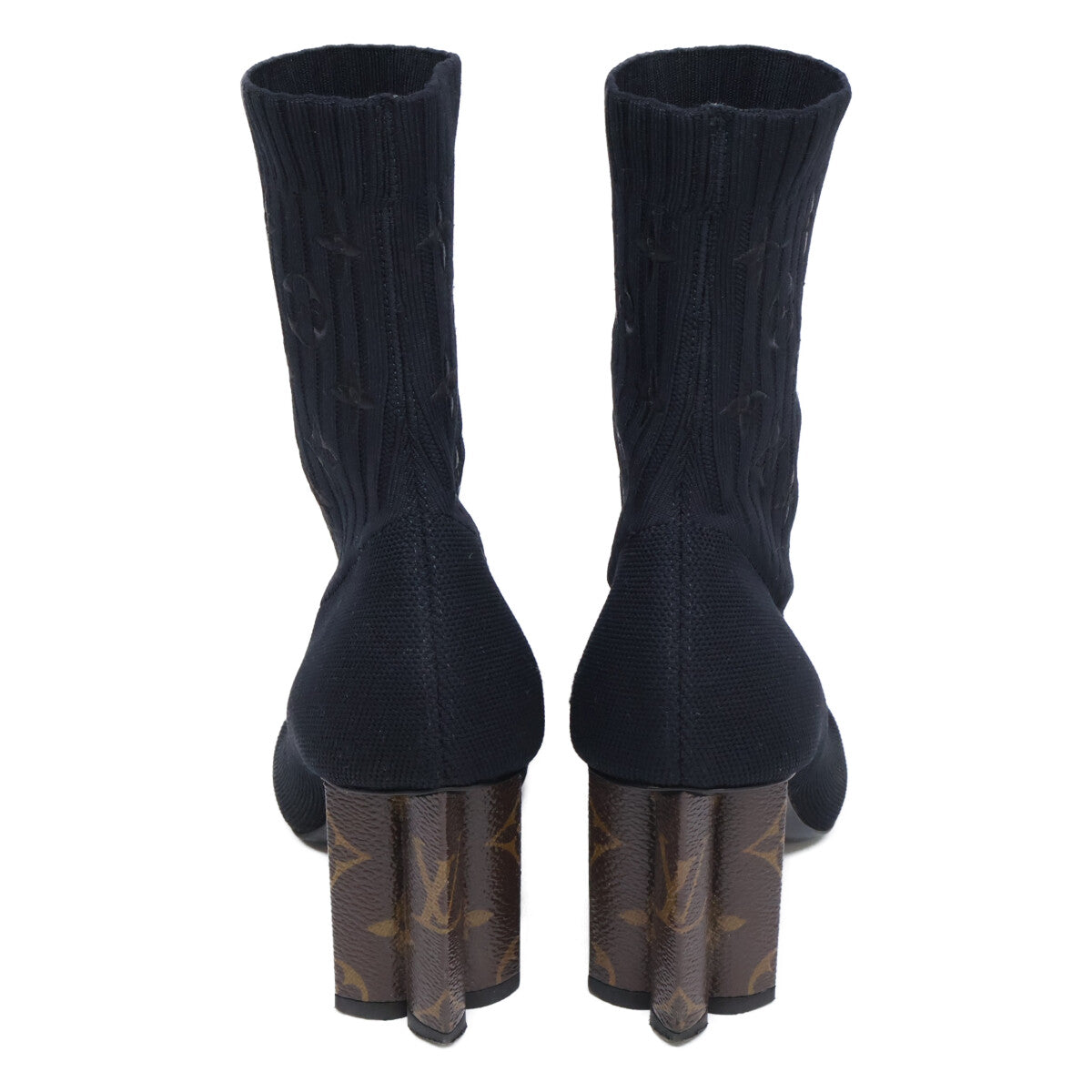 LOUIS VUITTON Louis Vuitton 1A855A Silhouette ankle boots