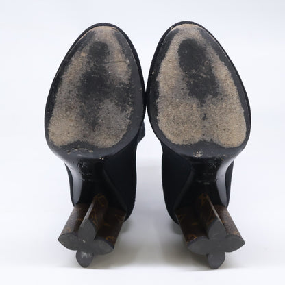 LOUIS VUITTON Louis Vuitton 1A855A Silhouette ankle boots