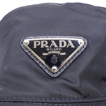PRADA プラダ 【即決/国内正規】22年製 1HC137 2DMI Re-Nylon トライアングルロゴ ナイロン バケットハット 帽子