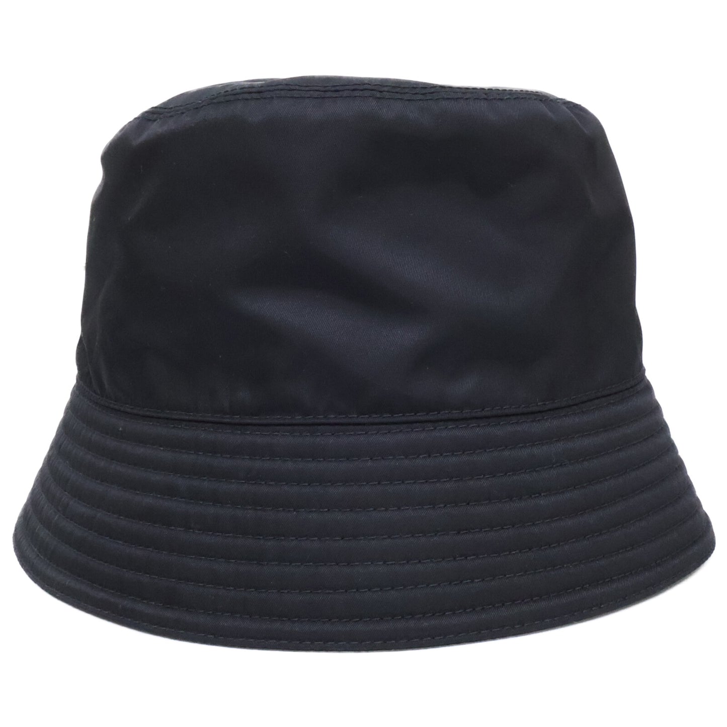 PRADA プラダ 【即決/国内正規】22年製 1HC137 2DMI Re-Nylon トライアングルロゴ ナイロン バケットハット 帽子