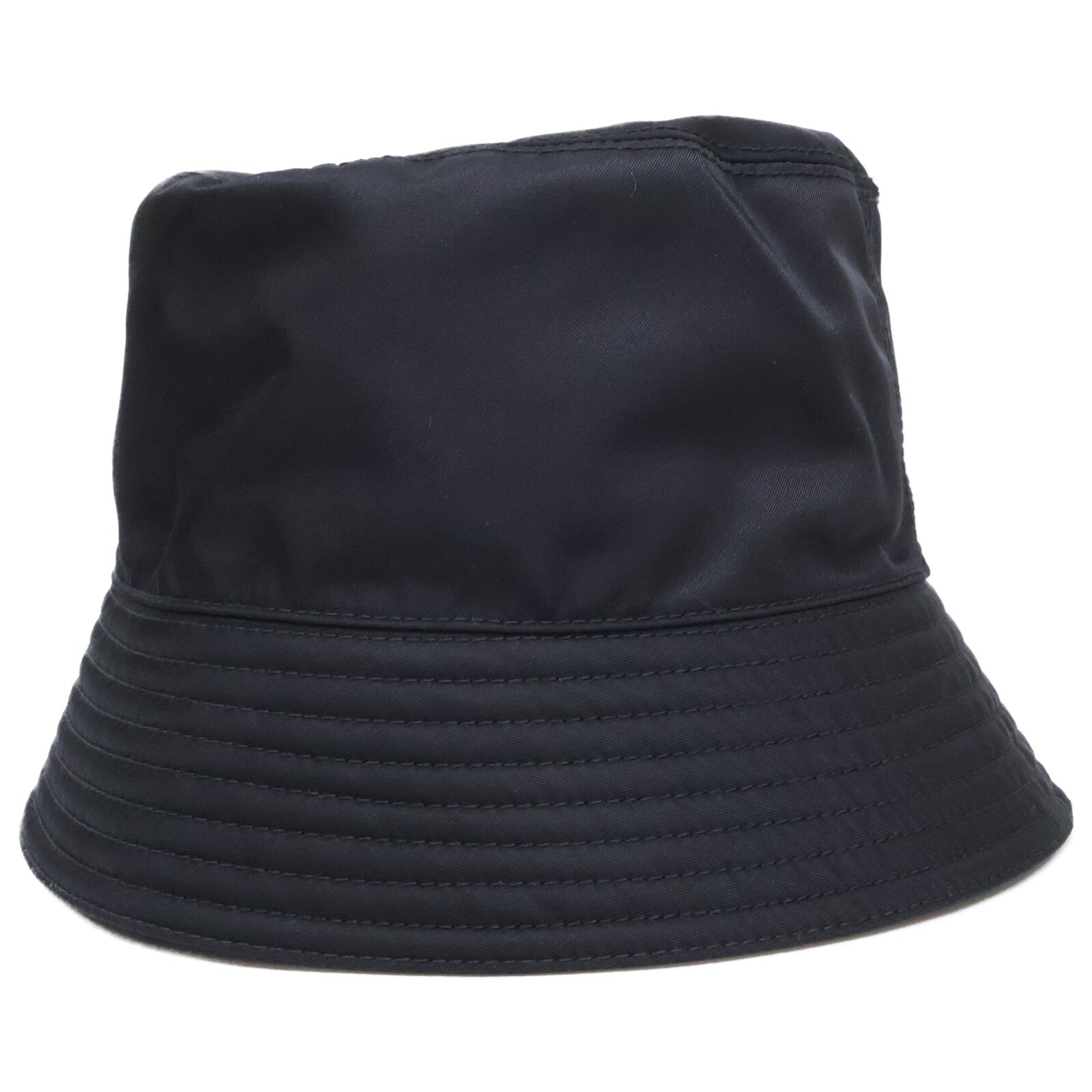 PRADA プラダ 【即決/国内正規】22年製 1HC137 2DMI Re-Nylon トライアングルロゴ ナイロン バケットハット 帽子
