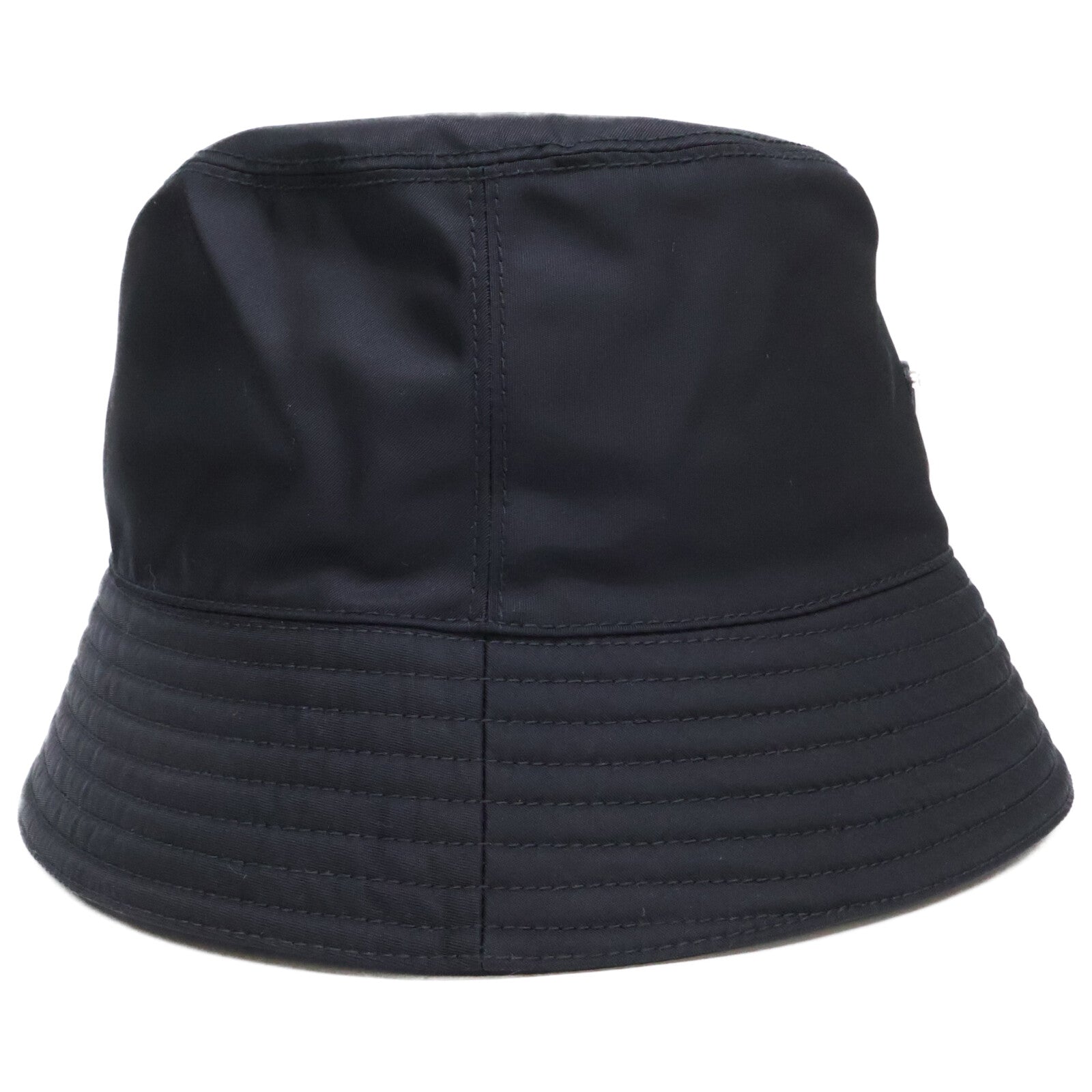 PRADA プラダ 【即決/国内正規】22年製 1HC137 2DMI Re-Nylon トライアングルロゴ ナイロン バケットハット 帽子