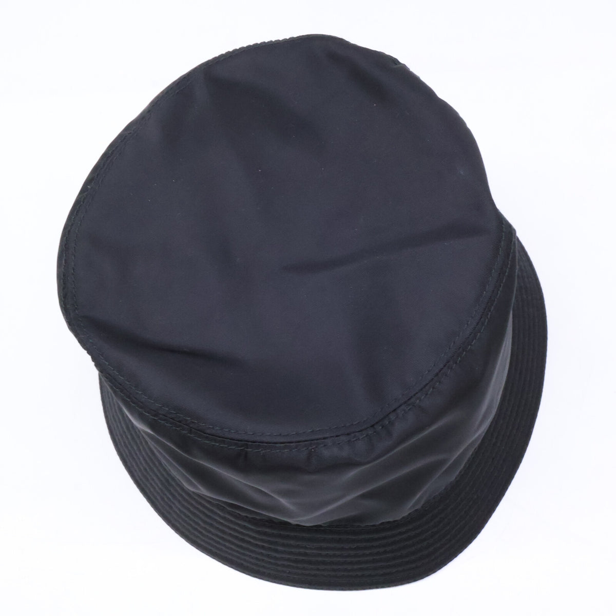 PRADA [Immediate purchase/domestic authentic] 2022 1HC137 2DMI Re-Nylon triangle logo nylon bucket hat, hat