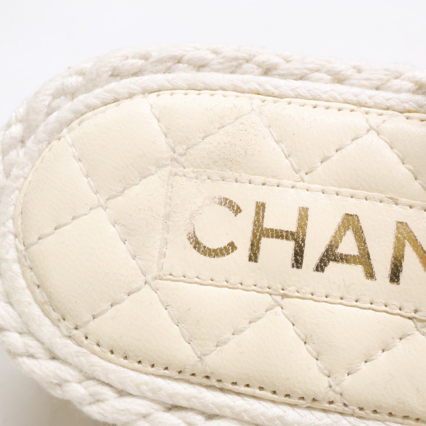 CHANEL シャネル G34602 ココマーク マトラッセ ロープ サンダル シューズ
