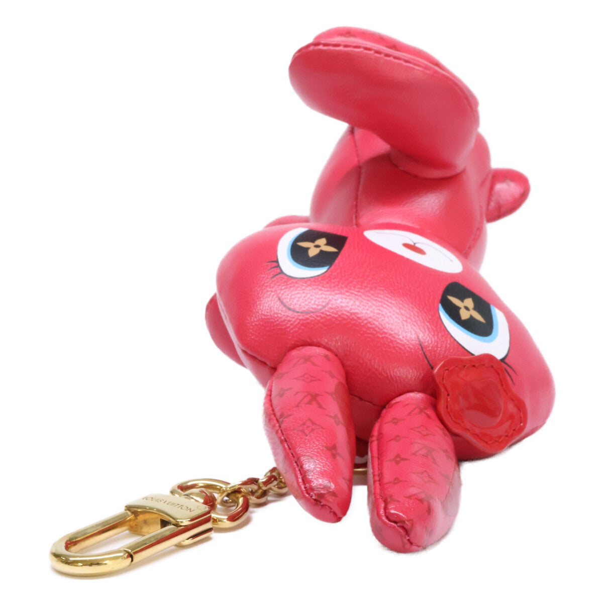 LOUIS VUITTON ルイヴィトン M01979 ポルトクレ・アニモグラム ラビット バッグチャーム/キーホルダー チャーム