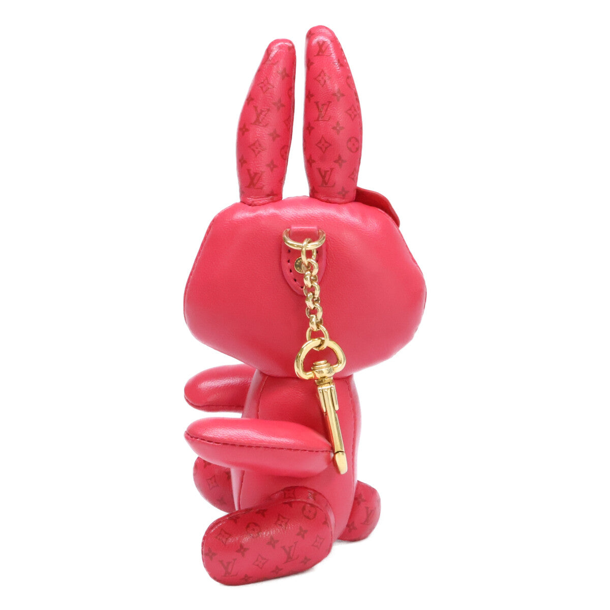LOUIS VUITTON ルイヴィトン M01979 ポルトクレ・アニモグラム ラビット バッグチャーム/キーホルダー チャーム