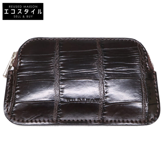 WILDSWANS Wildswans 【Like new】CROCODILE / MINAS Minas crocodile micro multi-case, coin case