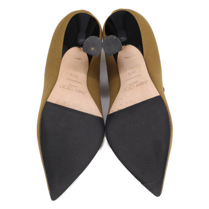 JIMMY CHOO ジミーチュウ 【新品同様】SABER100 ビジュー アンクルソックス ヒールブーツ シューズ