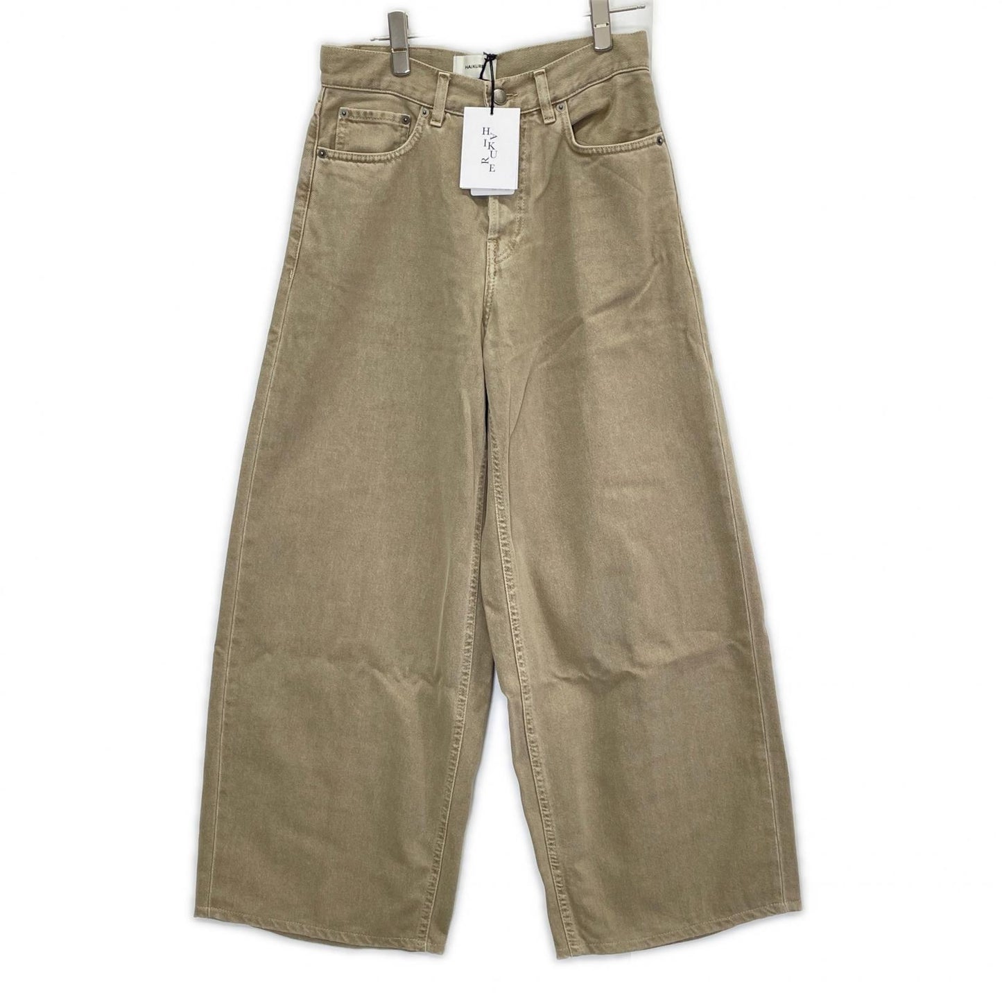 HAIKURE ハイクル 25SS BETHANY SHORT LENGTH SOFT ECRU デニム ボトムス