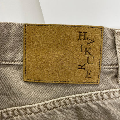HAIKURE ハイクル 25SS BETHANY SHORT LENGTH SOFT ECRU デニム ボトムス